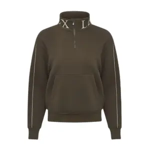 Kinderen ruitenrijk sweatshirt met ritskraag LeMieux Rider Kate