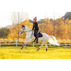 Jumping Saddle Pad LeMieux Suede Close Contact Square image-2