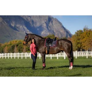 Dressage saddle pad for horses LeMieux Loire Classic Square image-6