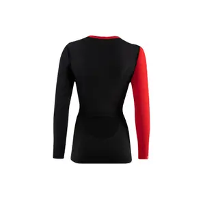 Women's long-sleeved undershirt with round neck Lenz Merino 6.0 image-1