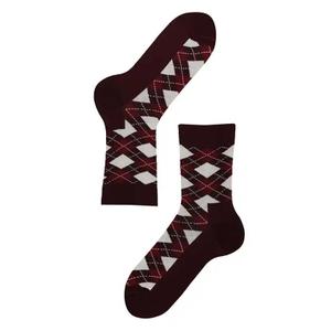 630-056-women-s-socks-lenz-longlife-red-rhombus-39-42