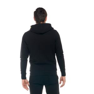 Felpa con cerniera a cappuccio Leone New Gold image-1