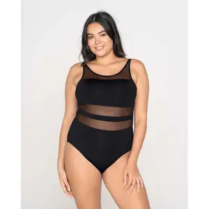 Maillot de bain 1 pièce avec bonnets femme Leonisa image-1