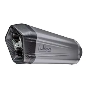 Maxiscooter pot (carbon cup) without catalytic converter Leovince Lv-12 Titanium Yamaha 560 Tmax 2020 image-0