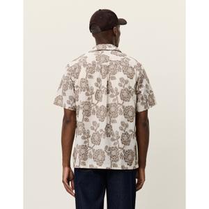 Short-sleeved shirt Les Deux Lesley Flower Jacquard image-5