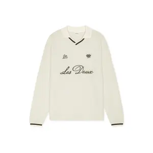 Sweatshirt s tkaninou s vroubky Les Deux