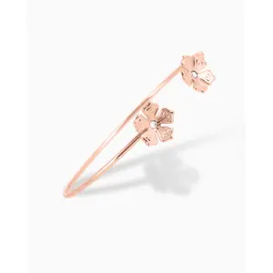 Bracelet Jonc double Fleur femme Les Interchangeables image-0