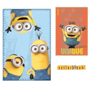Fleece blanket Les Minions image-0