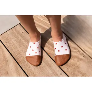 Children's slippers Les Pas Petits Cœurs Bicolores image-3