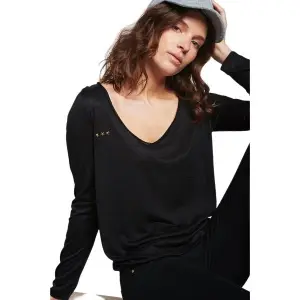 T-shirt à manches longues femme Les Petites Bombes Elea image-1