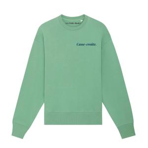 ccdslpbaw-sweatshirt-coton-biologique-les-petits-basics-casse-croute-dusty-green