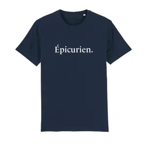 Camiseta de algodón ecológico Les Petits Basics Épicurien image-0