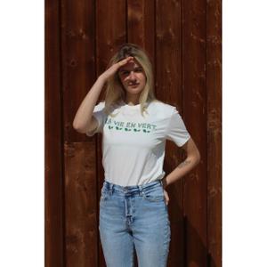 T-shirt coton biologique Les Petits Basics Pourquoi pas ? image-1