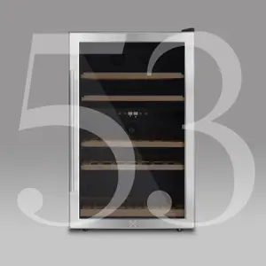 Cave à vin 53 bouteilles pose libre Les Petits Champs Dual Zone image-0