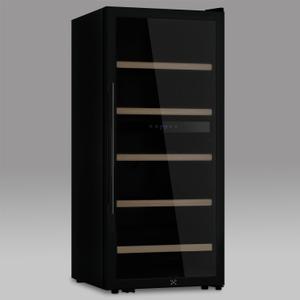 Vinotéka na 91 lahví volně stojící Les Petits Champs Dual Zone