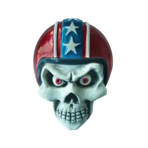 Autocollants Lethal Threat 3d Skull Helmet