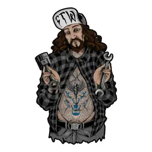 Motorradaufkleber Lethal Threat Mini Lord Of Speed