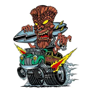 Klistermærker Lethal Threat Hang Ten