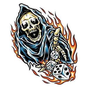 Αυτοκόλλητα Lethal Threat Dice Reaper image-0