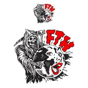 Motorcycle stickers Lethal Threat Mini Ftw Reaper