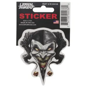 Autocolantes para motas Lethal Threat Mini Vilain Clown
