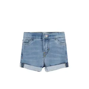 Baby girl skinny jeans Levi's Roll Up image-0