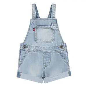 Baby girl dungarees with tied straps Levi's image-0