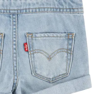 Baby girl dungarees with tied straps Levi's image-2