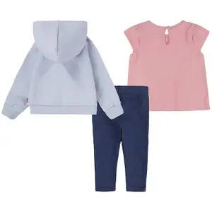Baby girl hoodie and trousers set Levi's 1EF762 (x3) image-1
