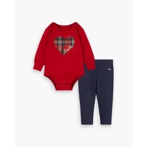 Baby girl blanket set Levi's image-0