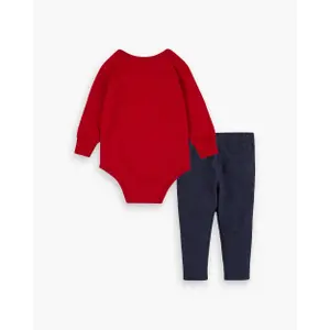 Baby girl blanket set Levi's image-1