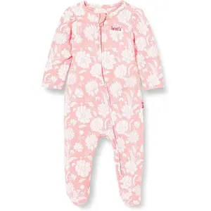 Baby girl jumpsuit Levi's Floral Footed image-0