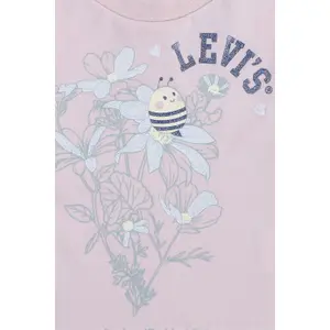 Baby girl jacket and long sleeve t-shirt set Levi's (x3) image-2
