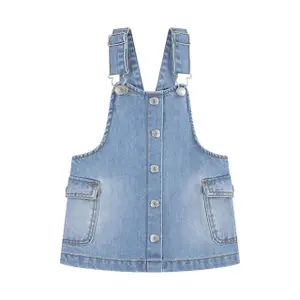 Baby girl cargo overalls Levi's image-0