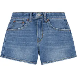 Girl's jean shorts Levi's Mini Mom image-0