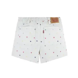 High-waisted shorts in twill for kids Levi's image-1