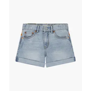Embroidered shorts for girls Levi's Mini Mom image-0