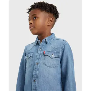 Baby boy long sleeve shirt Levi's Barstow Western 6E6866 image-1