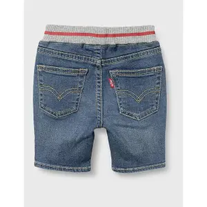 Baby boy denim shorts Levi's Pull On image-1