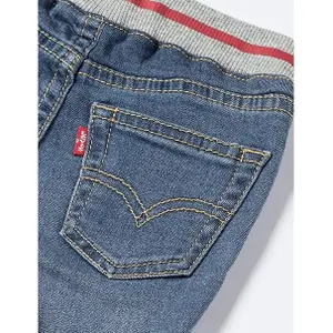 Baby boy denim shorts Levi's Pull On image-2