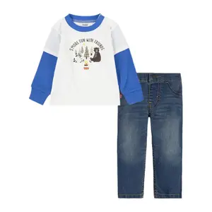Baby boy denim set Levi's More Friends image-0