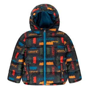 Baby boy Puffer jacket Levi's Core AOP image-0