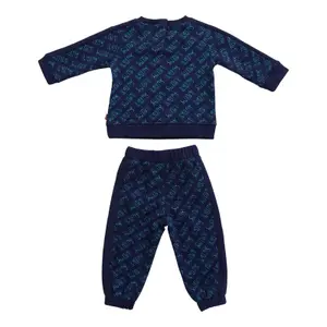 Baby boy sweatshirt and trouser set Levi's AOP Jogger image-1