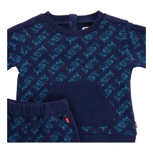 Baby boy sweatshirt and trouser set Levi's AOP Jogger image-2