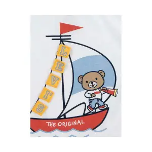 Baby t-shirt and shorts set Levi's 3D Sailing Denim image-2