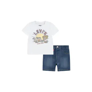 Baby t-shirt and denim shorts set Levi's Levi And Friends Denim image-0