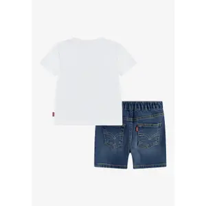Baby t-shirt and denim shorts set Levi's Levi And Friends Denim image-1