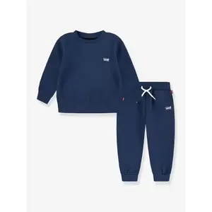 Baby sweatshirt and jogging suit set Levi's Batwing image-0