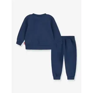 Baby sweatshirt and jogging suit set Levi's Batwing image-1
