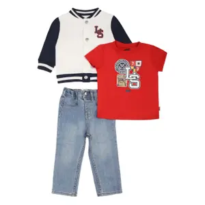 Baby jacket and trousers set Levi's 6EM691 (x3) image-0